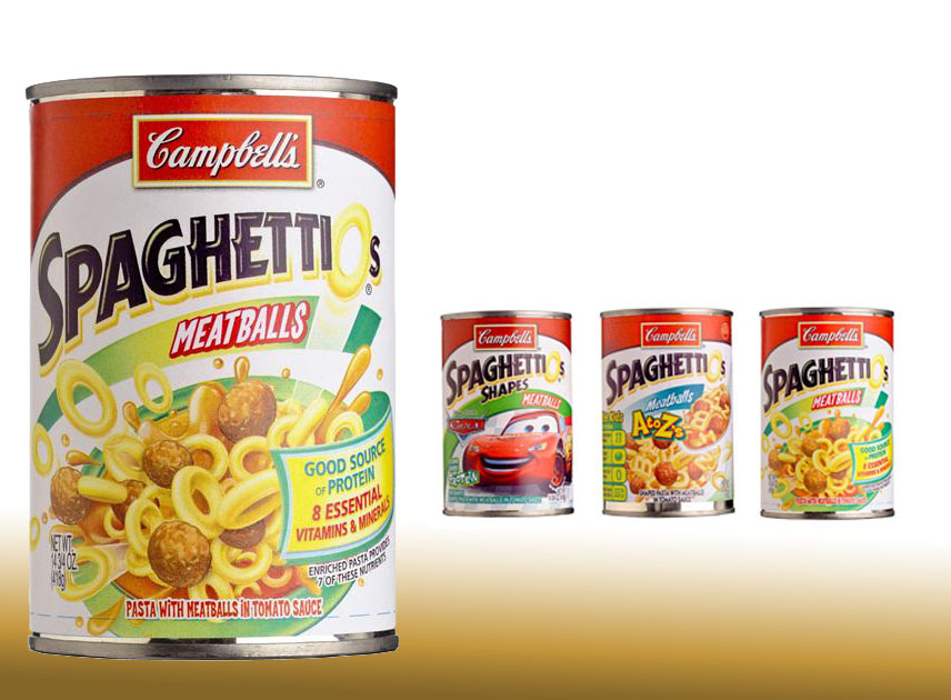 Sopas Campbell retira 6.000 toneladas de spaghettis enlatados