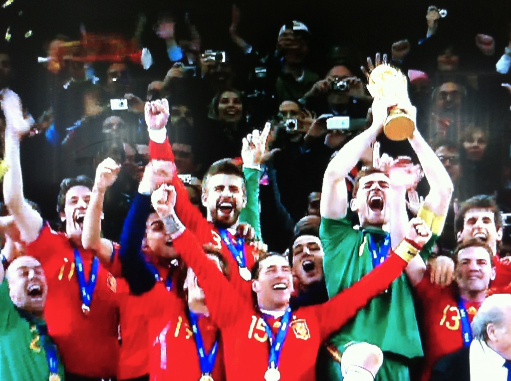 España campeón del mundo