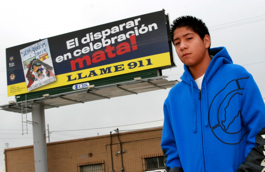 “El disparar en celebración mata!”