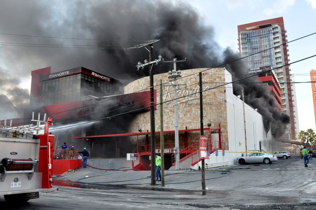 “Terror y barbarie” en un casino de Monterrey
