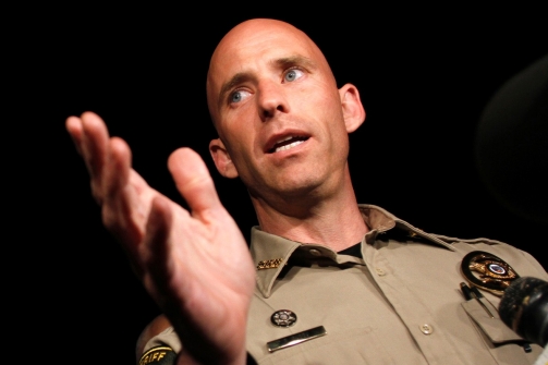 Ariz sheriff says he’s gay after misconduct claims