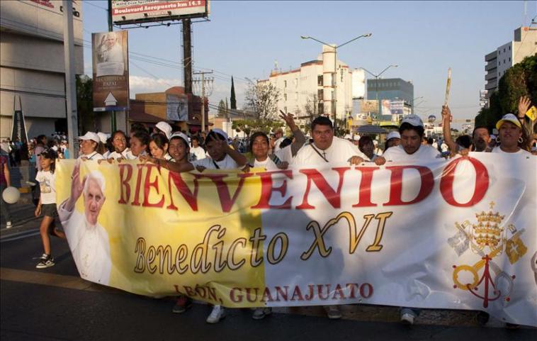 El Papa llama a los mexicanos a fortalecer la convivencia pacífica