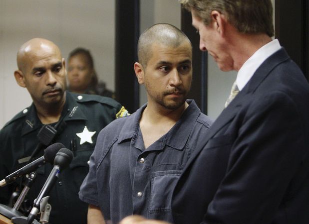 Zimmerman comparece ante la justicia por primera vez