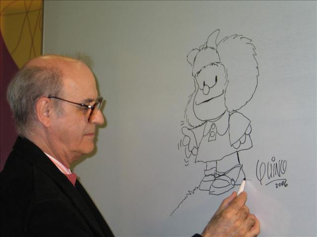 Quino, el padre de Mafalda, admite a sus 80 años su inclinación por Libertad