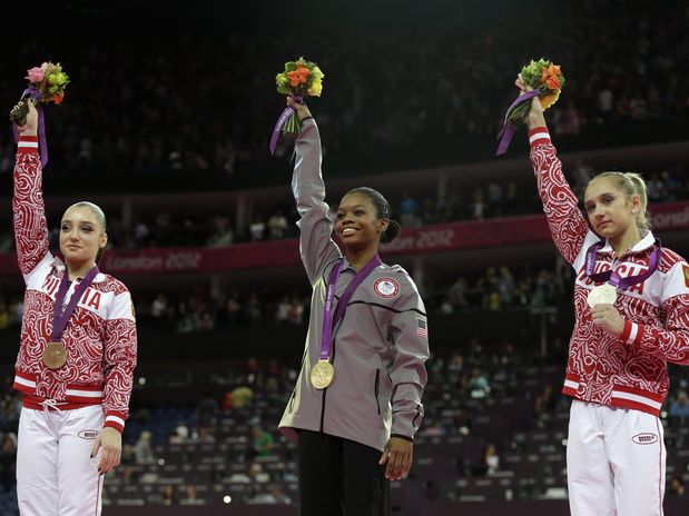 Gabrielle Douglas, la primera afroamericana en ganar en gimnasia