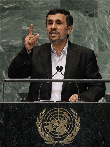 Ahmadinejad habla de “Nuevo Orden Mundial”