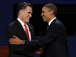 Mitt Romney, Barack Obama