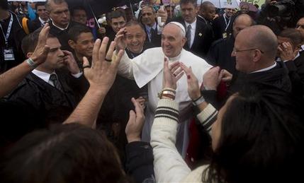 Los mensajes claves del Papa en su visita a Brasil