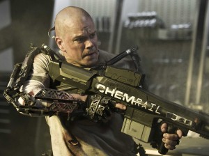 Elysium se trata de una aventura futurista entretenida cargada de temas contemporáneos como la desigualdad económica, la inmigración y los problemas del sistema de salud, protagonizada entre otros por Matt Damon y Jodie Foster.
