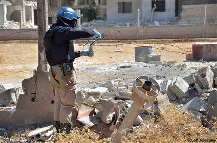 Expertos alertan de bombardear arsenales en Siria