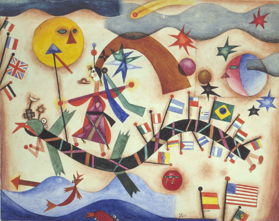 Xul Solar y Jorge Luis Borges: El arte de la amistad, en el Museo de Arte de Phoenix