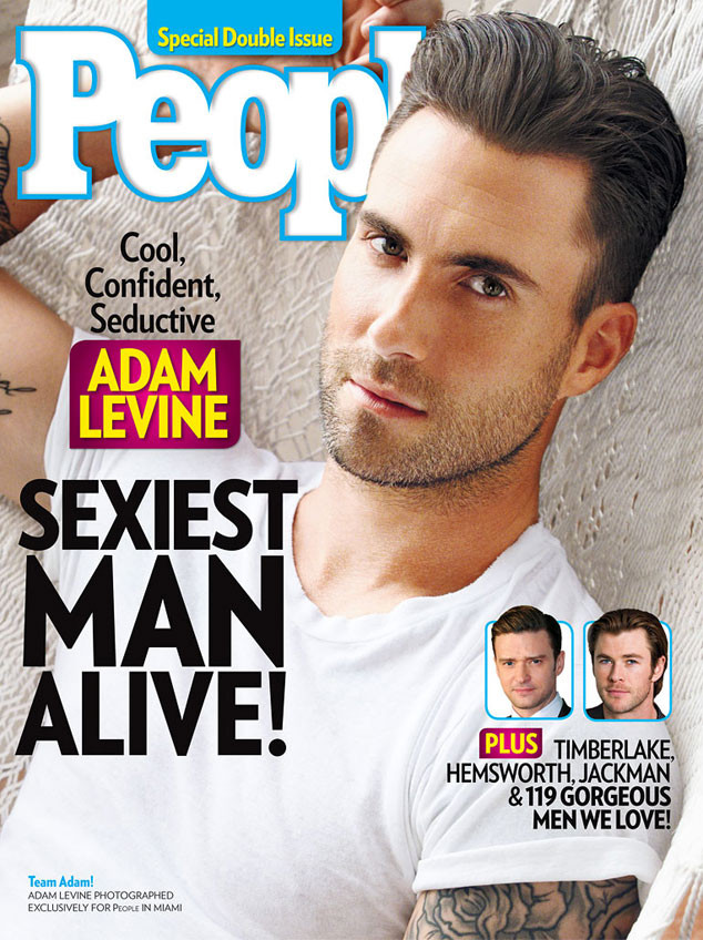 Adam Levine el más sexy según la revista People