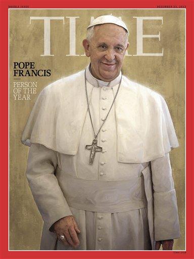 Papa Francisco, personaje del año de TIME