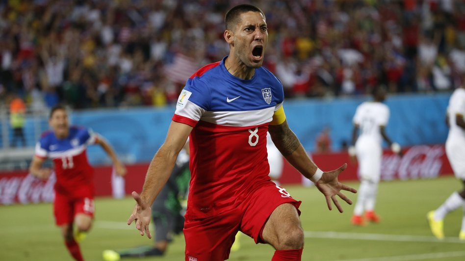 EEUU vence 2-1 a Ghana con goles al inicio y final del partido