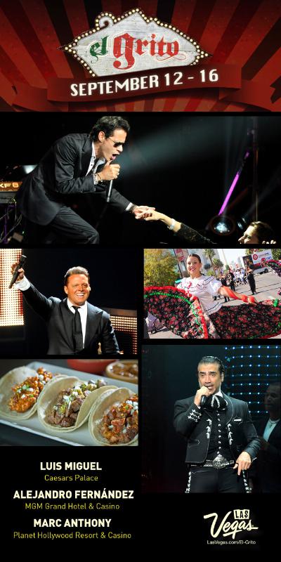 Las Vegas de fiesta para celebrar la independencia de México