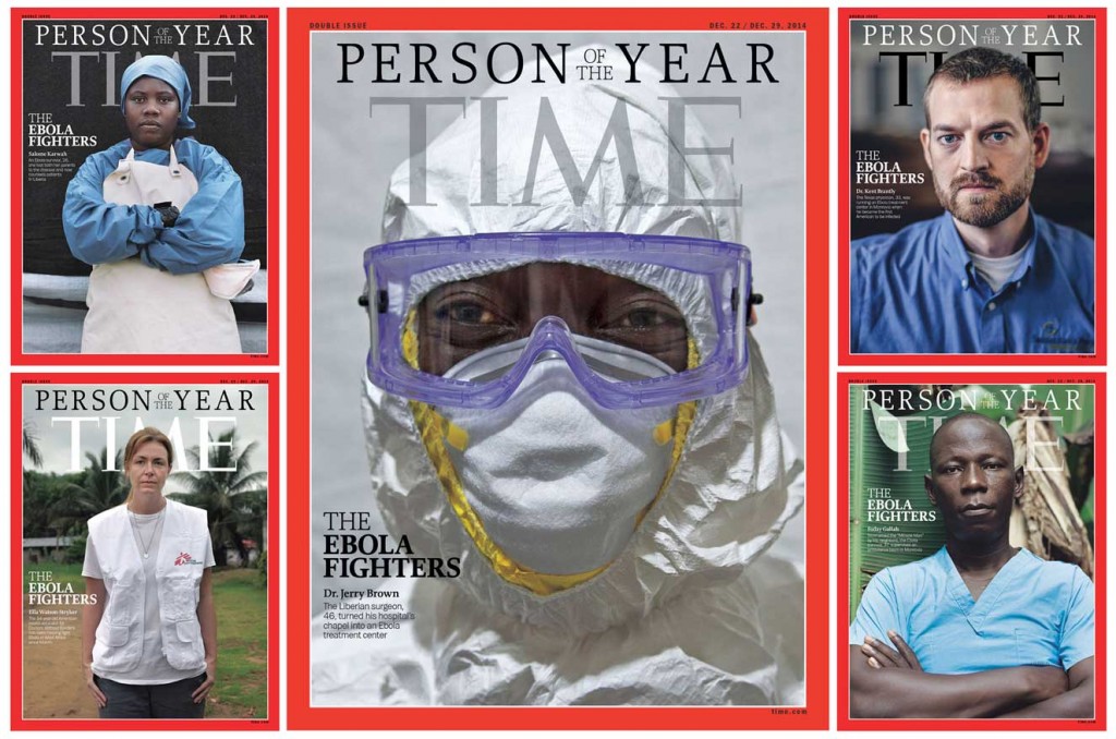 Los trabajadores sanitarios que combaten el ébola, ‘Personaje del 2014’ para Time