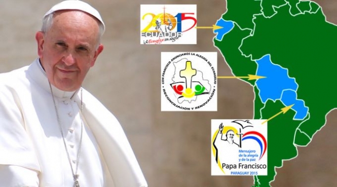 El Papa emprende histórico viaje a Sudamérica