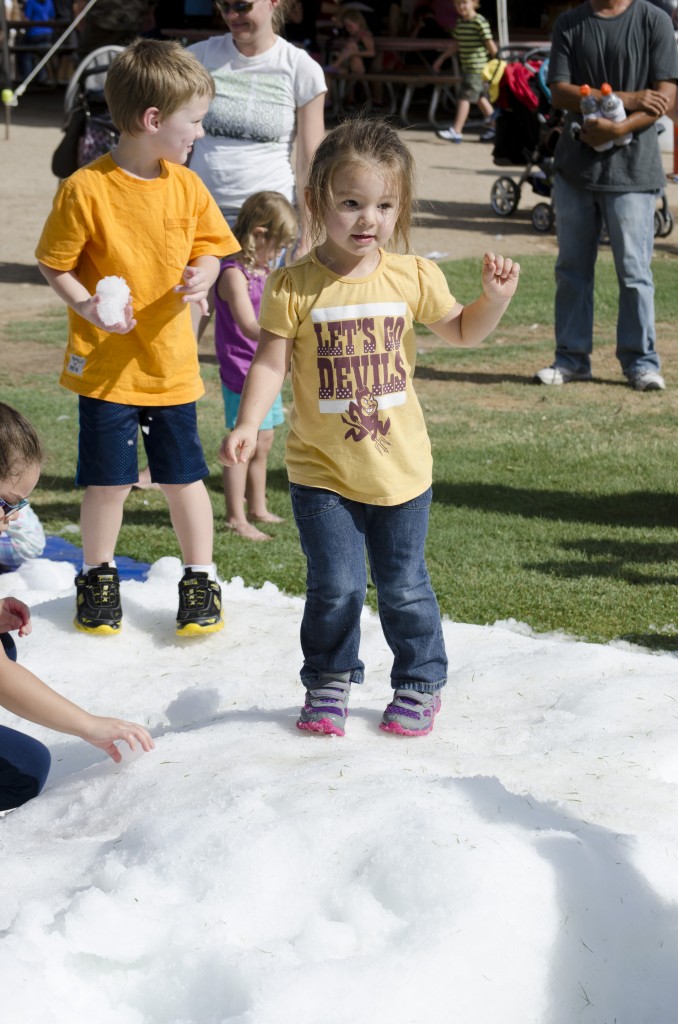 Reporte del Tiempo: Nieve en el Phoenix Zoo