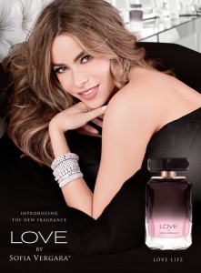 "LOVE By Sofia Vergara",  es una fragancia oriental afrutada que abre con un buqué de exquisitas notas frutales brillantes, con notas de corazón que simbolizan el amor y una base dulce que revela un sentido de seducción.(PRNewsFoto/Parlux Fragrances, LTD)