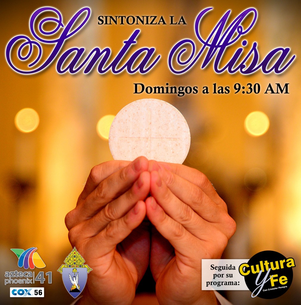 La Santa Misa por Azteca América todos los domingos