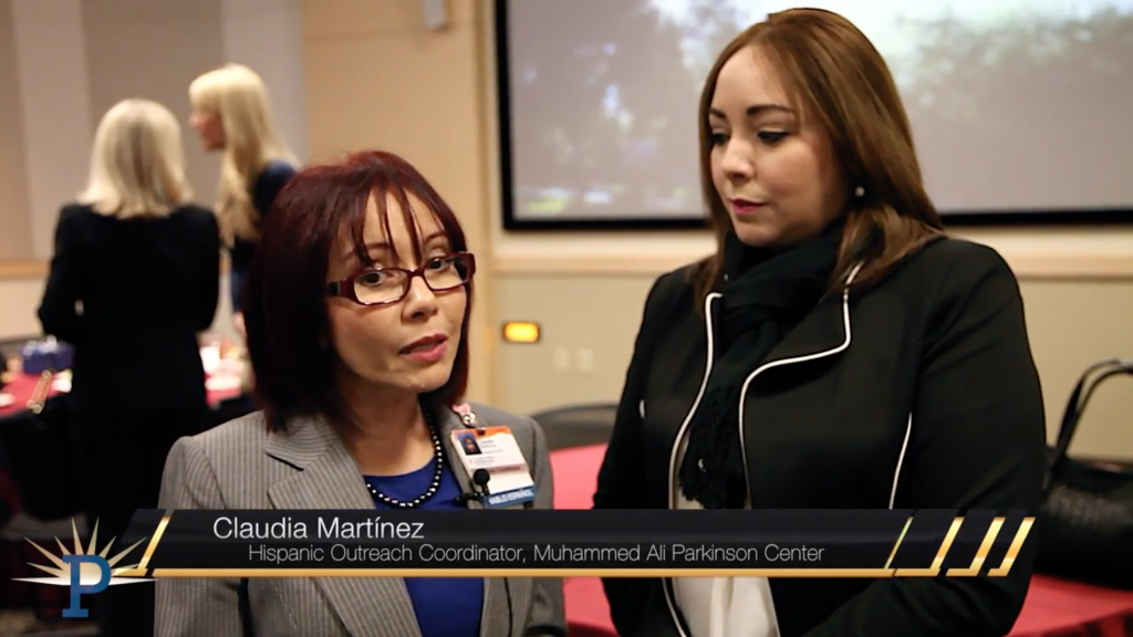 Entrevista con Claudia Martinez Coordinadora para el Programa en Español de Muhammad Ali Parkinson Center