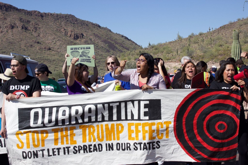 Arizona centro de la contienda electoral con miras a las primarias del martes 22 de marzo