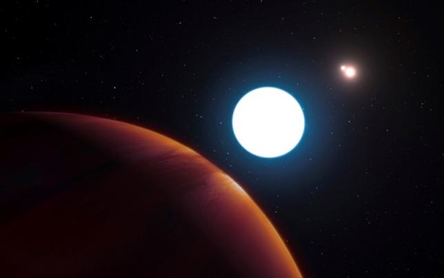 Astrónomos hallan planeta gigante y tres soles en extraño ballet celestial