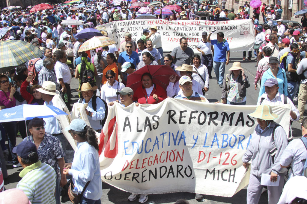 Puebla y Sonora se suman al paro de maestros, ya son 15 estados