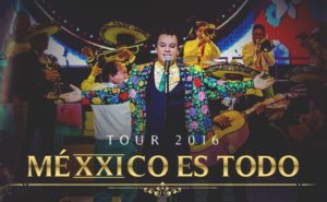 Juan Gabriel se estará presentando en Phoenix en el marco de su gira “MéXXIco Es Todo 2016” , eo 23 de Octubre en el escenario de Talking Stick Resort Arena