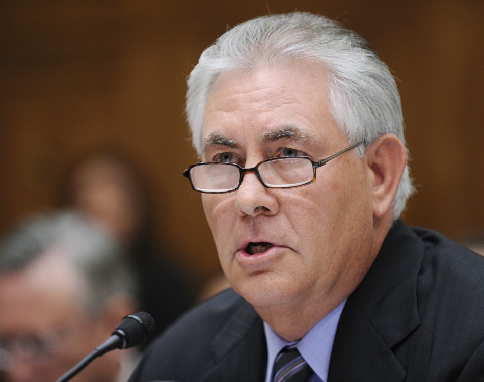 Trump elige a jefe de Exxon Mobil, Rex Tillerson, como secretario de Estado