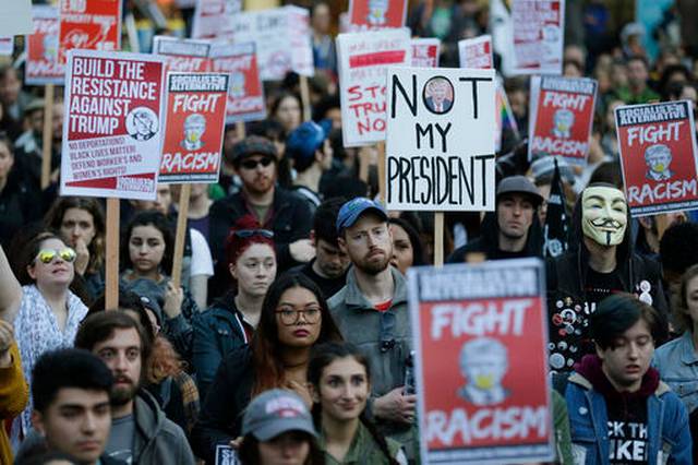 Se esperan protestas masivas trás investidura de Trump