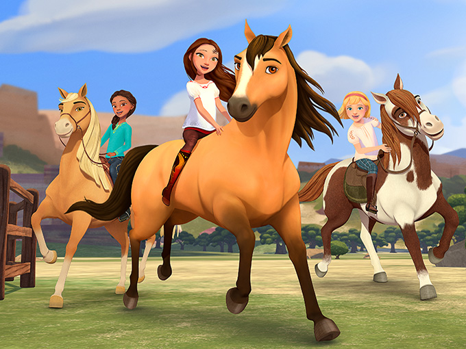 La seria animada “Spirit Riding Free” se estrena por Netflix
