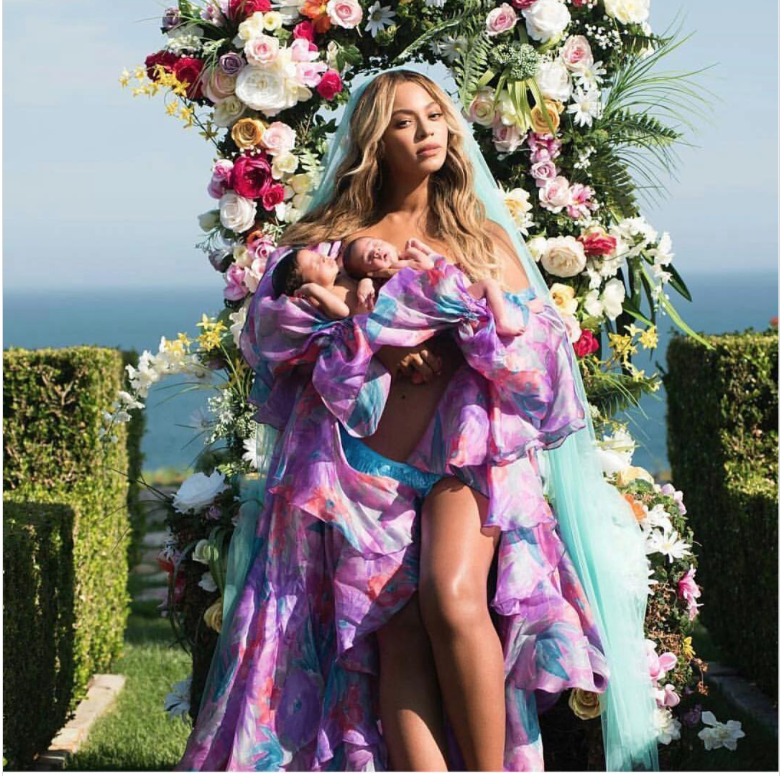 Beyoncé publica primeras fotos de sus mellizos Sir Carter y Rumi en Instagram