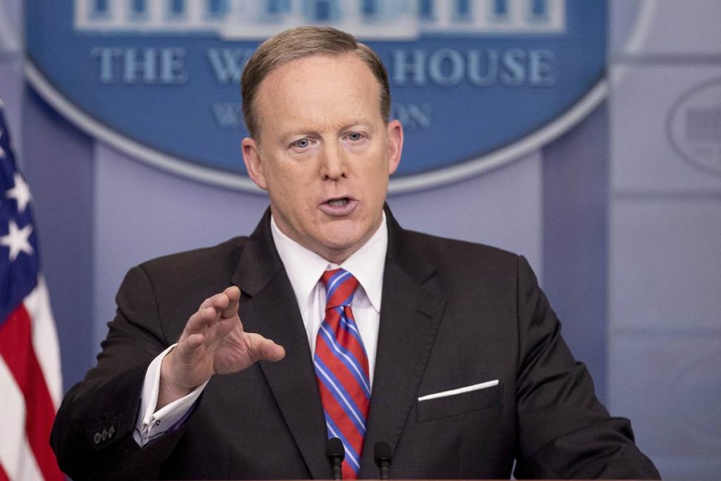 Renuncia Sean Spicer secretario de prensa de la Casa Blanca
