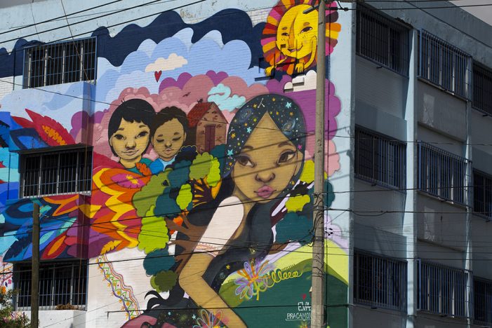 México: Migrantes dejan sueños pintados en murales