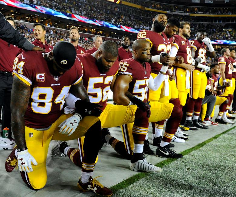 Más protestas de jugadores de NFL, tras criticas de Trump