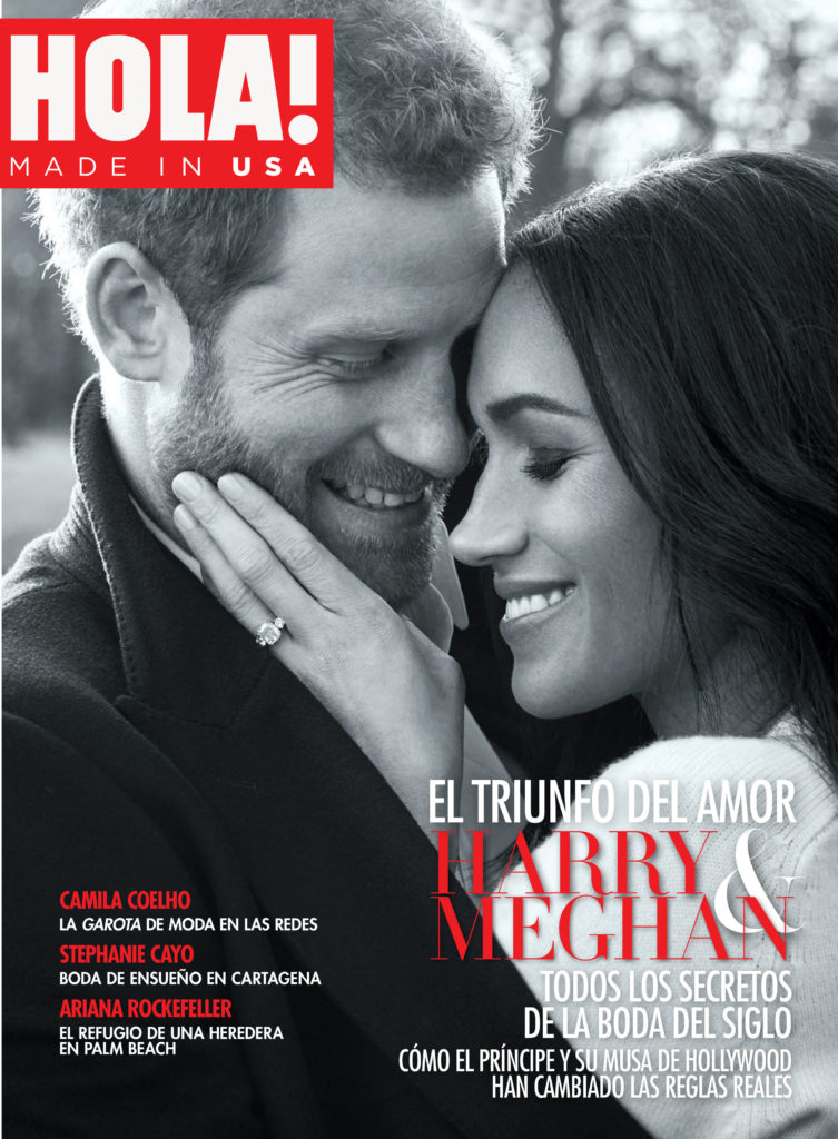 ENTRETENIMIENTO: Hola USA ! dedica su edición de abril a la pareja del momento y a los preparativos de su esperado enlace