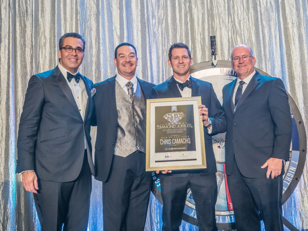 Arizona Hispanic Chamber of Commerce reconoce a Chris Camacho como Hombre del Año