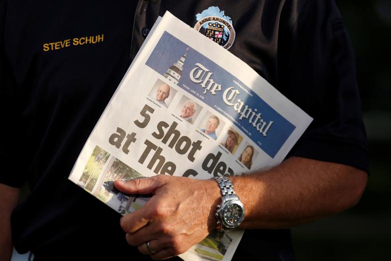En  un hecho sin precedentes 5 periodistas son asesinados en Estados Unidos