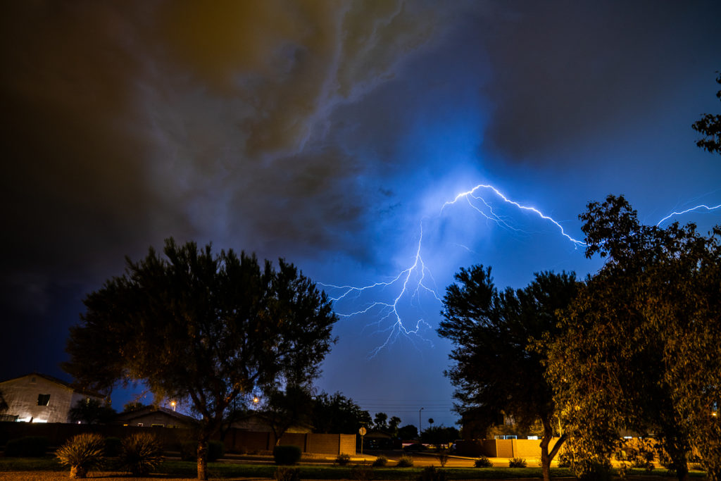 El Valle del Sol es azotado por intensas tormentas