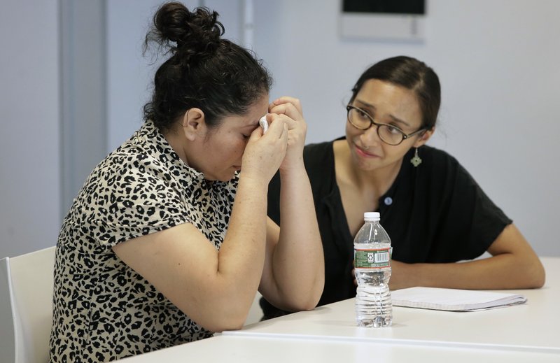 Familias migrantes separadas muestran grandes traumas