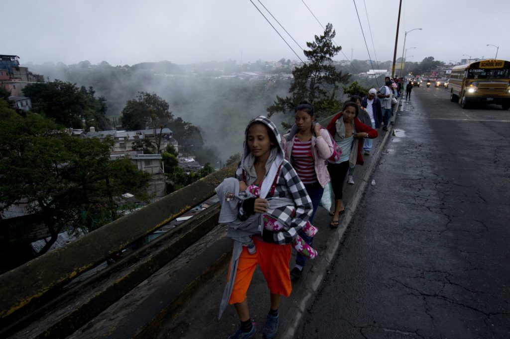 México pedirá ayuda a la ONU con caravana de hondureños