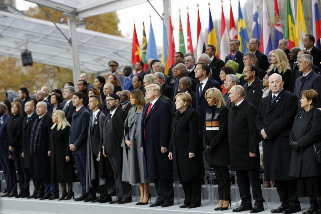 Líderes mundiales conmemoran el centenario del armisticio