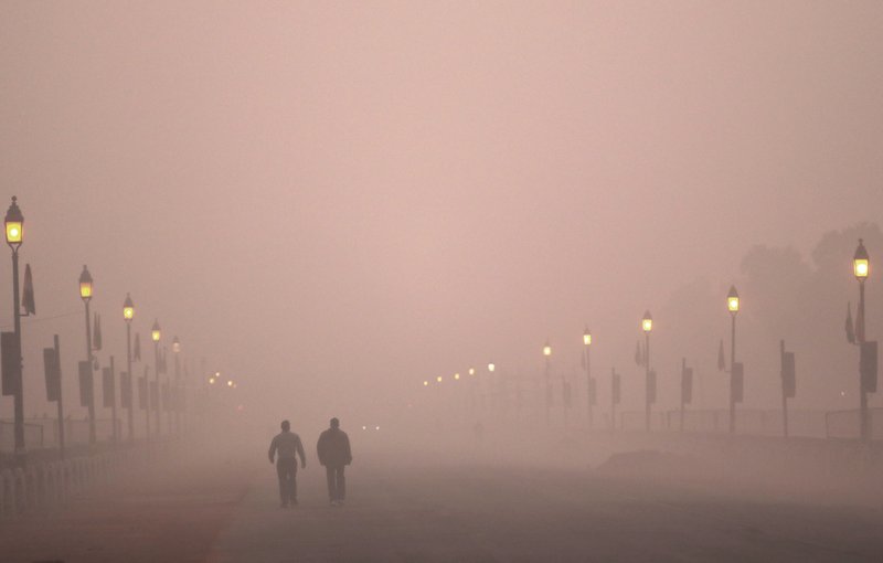 Peligrosa calidad del aire afecta a millones en Nueva Delhi