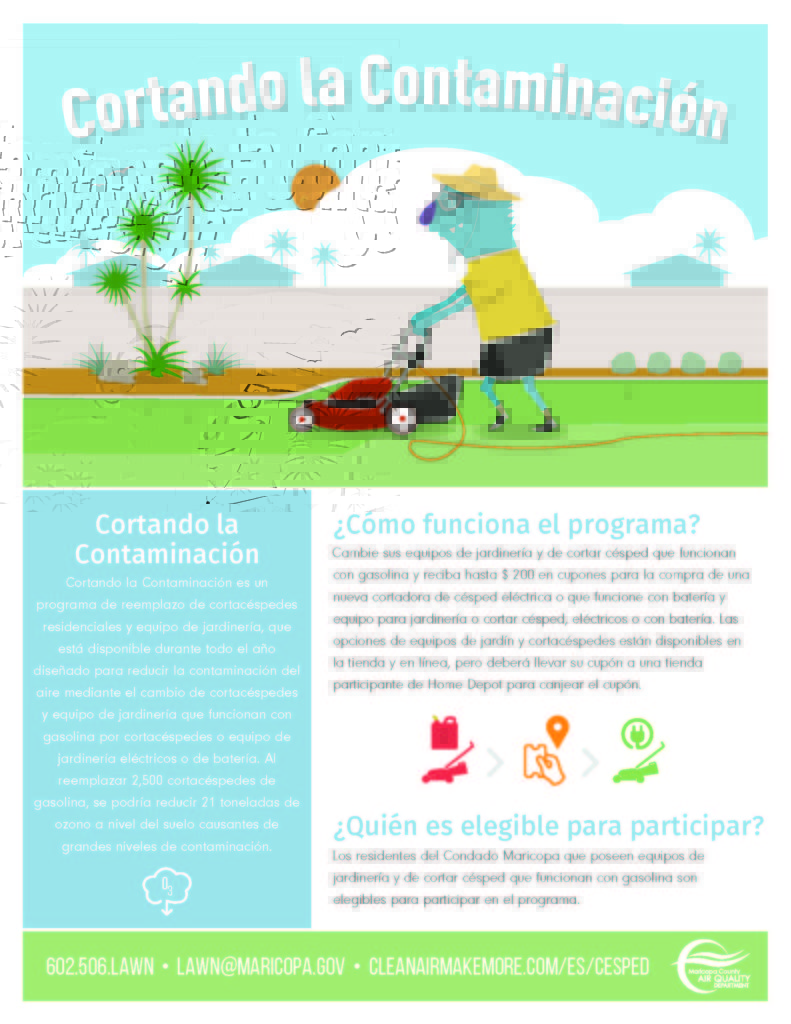 Lanzan programa, “Cortando la Contaminación” para reducir la contaminación de ozono a nivel del suelo
